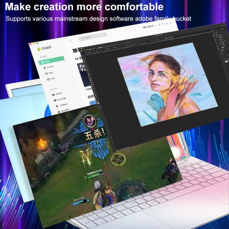 V8 15.6 inch Ultrathin Laptop, 32GB+1TB, Windows 11 Intel Processor N95 Quad Core(Silver) - free shipping - PMC Jewellery - Order now!