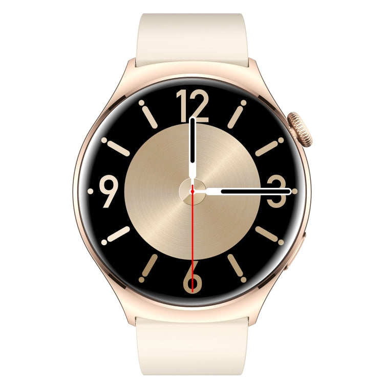 QX10 1.43 inch BT5.2 Smart Sport Watch, Support Sleep / Heart Rate / Blood Oxygen / Blood Pressure Health Monitor(Beige)