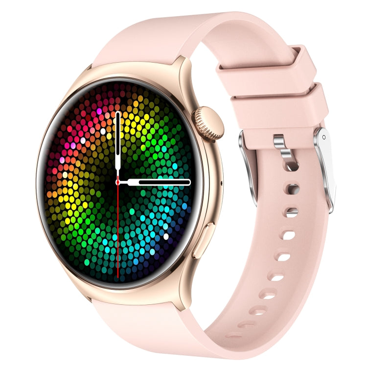 QX10 1.43 inch BT5.2 Smart Sport Watch, Support Sleep / Heart Rate / Blood Oxygen / Blood Pressure Health Monitor(Pink)