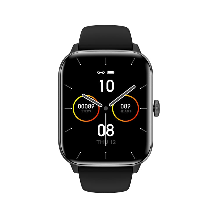 QS11 1.91 inch BT5.2 Smart Sport Watch, Support Sleep / Heart Rate / Blood Oxygen / Temperature / Blood Pressure Health Monitor(Black)