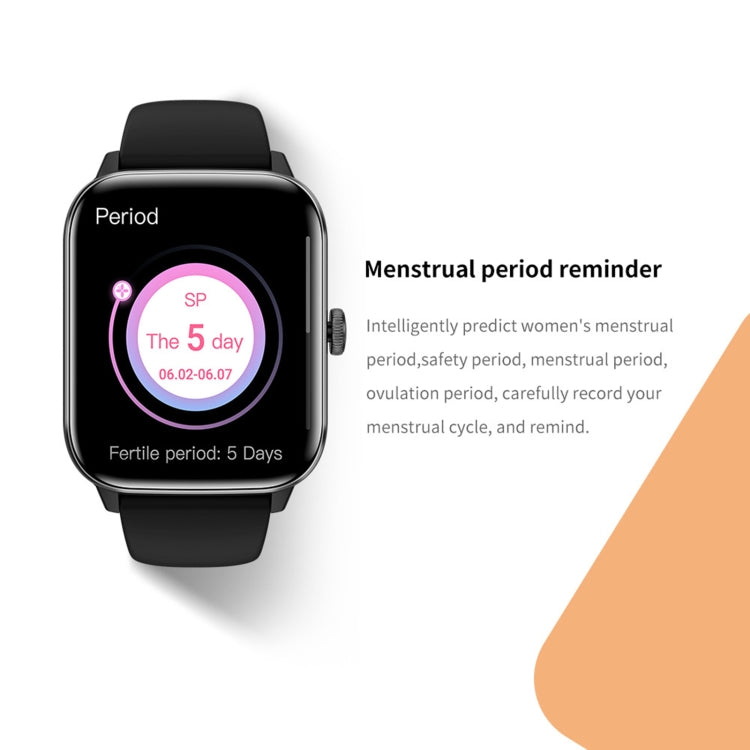 QS11 1.91 inch BT5.2 Smart Sport Watch, Support Sleep / Heart Rate / Blood Oxygen / Temperature / Blood Pressure Health Monitor(Pink)
