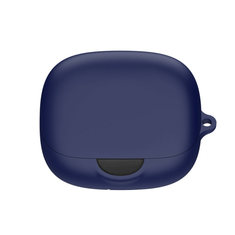 For Anker Soundcore AeroFit Pro Wireless Earphone Silicone Protective Case(Dark Blue)