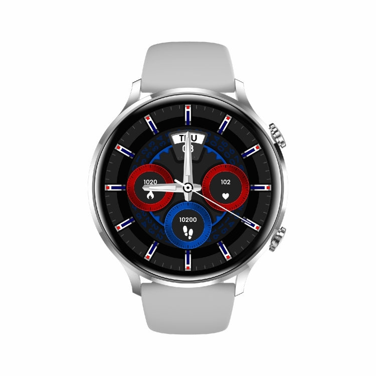 QS40 1.39 inch BT5.2 Smart Sport Watch, Support Bluetooth Call / Sleep / Blood Oxygen / Temperature / Heart Rate / Blood Pressure Health Monitor(Grey)