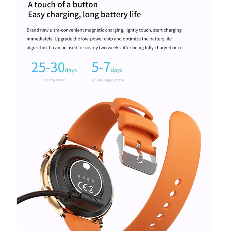 QS40 1.39 inch BT5.2 Smart Sport Watch, Support Bluetooth Call / Sleep / Blood Oxygen / Temperature / Heart Rate / Blood Pressure Health Monitor(Black)