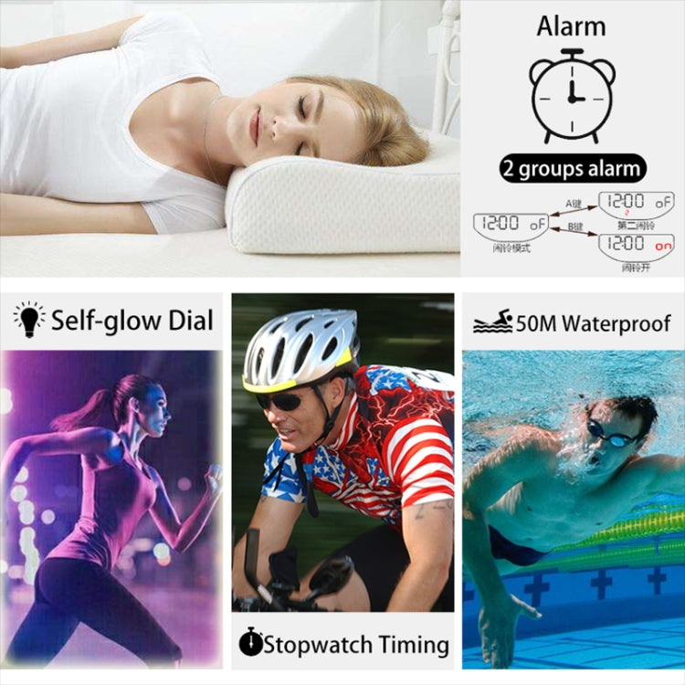 SPOVAN Gemini Outdoor Mountaineering Altitude Barometric Waterproof Sports Watch(Black White) - Smart Watches by SPOVAN | Online Shopping South Africa | PMC TechLife | Buy Now Pay Later Mobicred