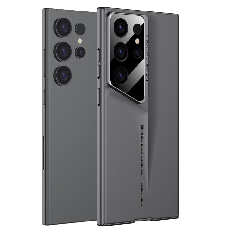 For Samsung Galaxy S24 Ultra 5G GKK Blade Ultra-thin Full Coverage Phone Case(Grey) - free shipping - PMC Jewellery - Order now!