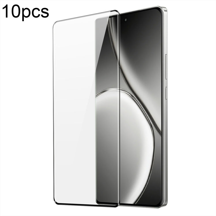 For Realme GT Neo6 SE 10pcs DUX DUCIS 0.33mm 9H Medium Alumina Tempered Glass Film