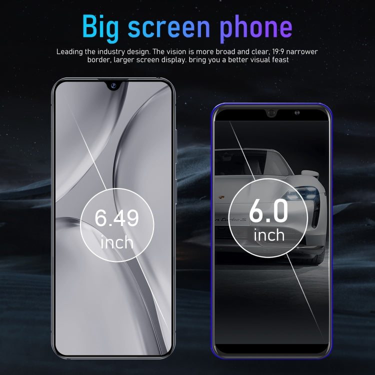 Note40 / X16, 2GB+16GB, 6.49 inch Face Identification Android 8.1 MTK6580A Quad Core, Network: 3G, Dual SIM(Purple)