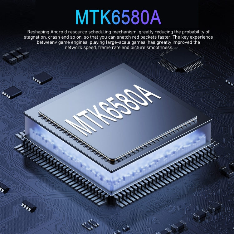 Note40 / X16, 2GB+16GB, 6.49 inch Face Identification Android 8.1 MTK6580A Quad Core, Network: 3G, Dual SIM(Blue)