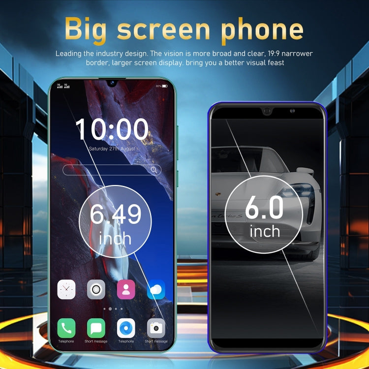 X5 Pro / X17, 2GB+16GB, 6.49 inch Face Identification Android 8.1 MTK6580A Quad Core, Network: 3G, Dual SIM(Yellow)