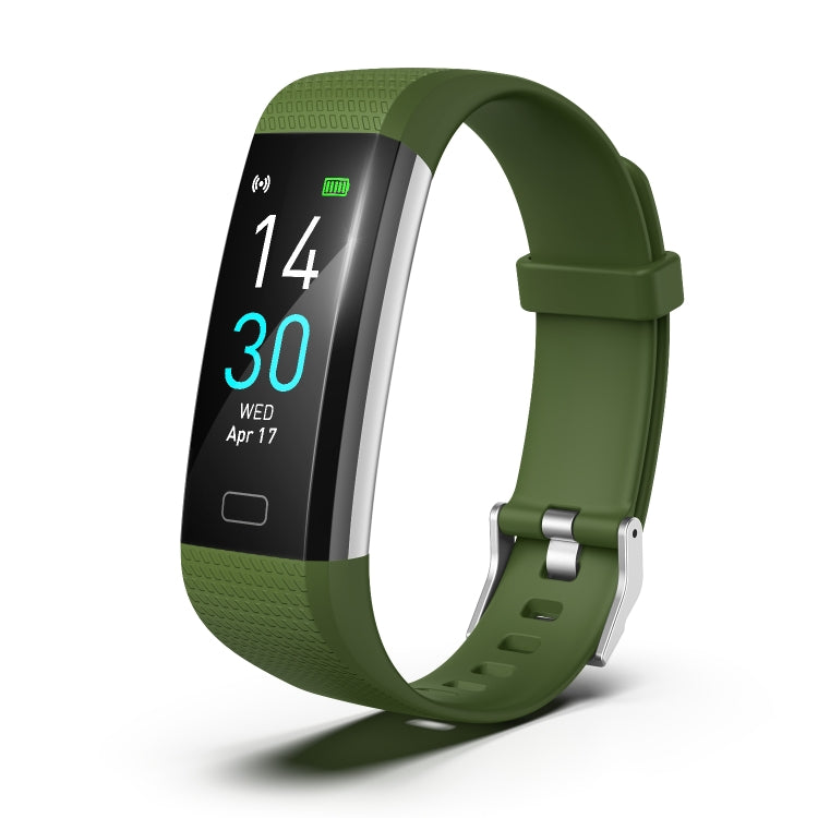 S5-4 Smart Bracelet IP68 Water-resistant Heart Rate Sport Fitness Tracker Smart Watch(Army Green)