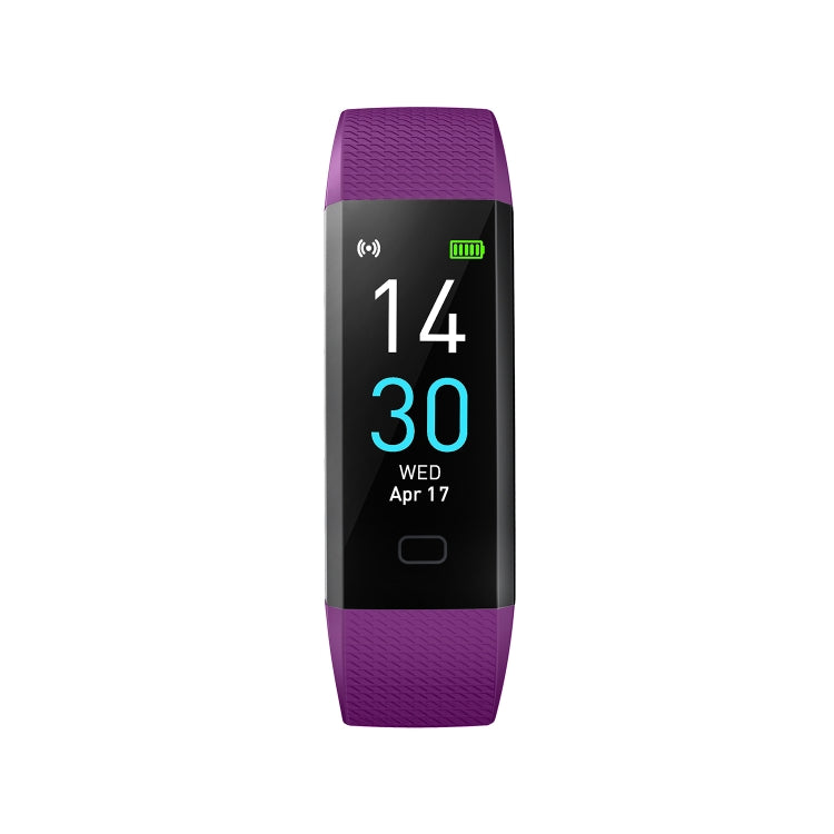 S5-4 Smart Bracelet IP68 Water-resistant Heart Rate Sport Fitness Tracker Smart Watch(Purple)