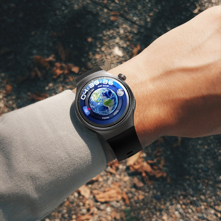 LEMFO DM80 1.43 inch AMOLED Round Screen Smart Watch Android 8.1, Specification:2GB+16GB(Black) - Android Watch by LEMFO | Online Shopping South Africa | PMC TechLife | Buy Now Pay Later Mobicred