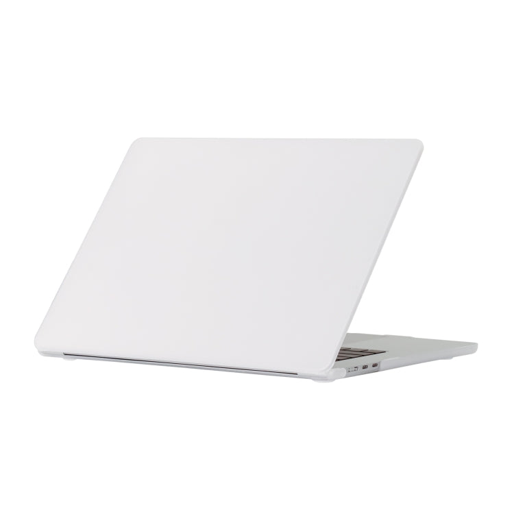 For MacBook Air 15.3 2024 A2941 (M2)/A3114 (M3) Laptop Matte Style Protective Case(White)