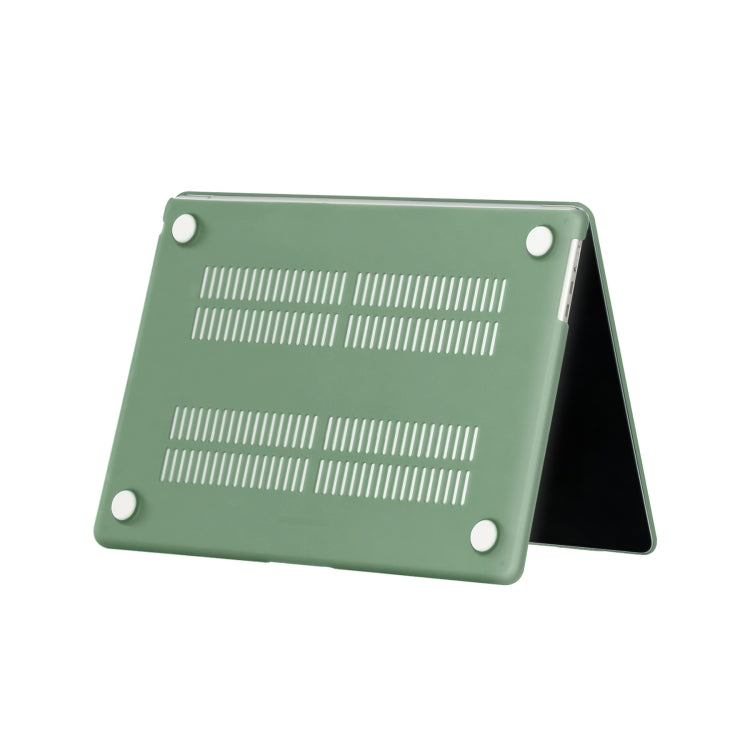 For MacBook Air 15.3 2025 / 2024 / 2023 Laptop Matte Style Protective Case(Dark Green) - MacBook Air Cases by PMC TechLife | Online Shopping South Africa | PMC TechLife | Buy Now Pay Later Mobicred