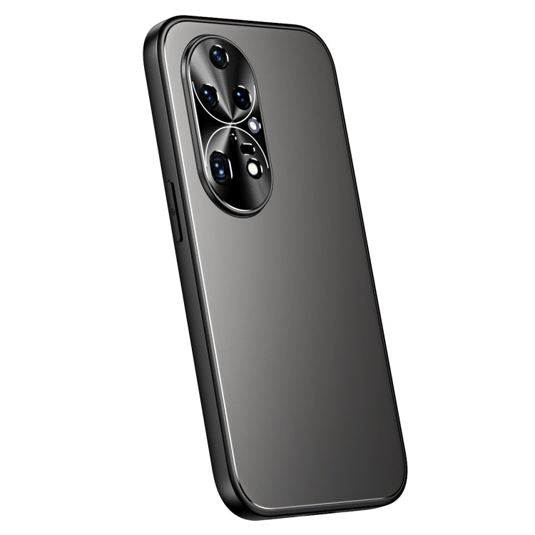 For Huawei P50 Pro R-JUST RJ-61 Electroplating Frosted TPU + PC Phone Case(Grey)