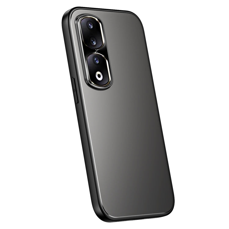 For Honor 90 Pro R-JUST RJ-61 Electroplating Frosted TPU + PC Phone Case(Grey)