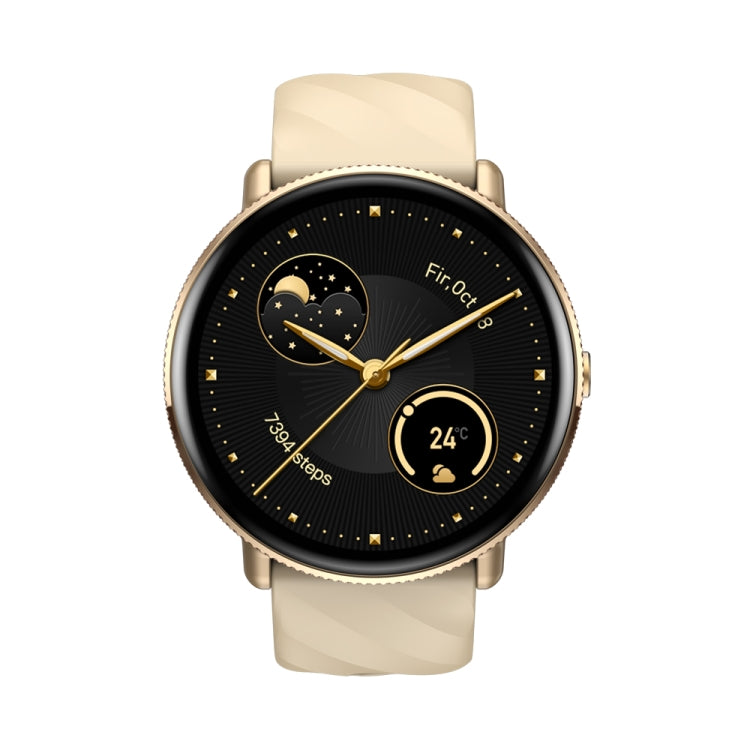 Zeblaze GTR 3 Pro 1.43 inch Screen Voice Calling Smart Watch, Support Heart Rate / Blood Pressure / Blood Oxygen(Gold) - free shipping - PMC Jewellery - Order now!