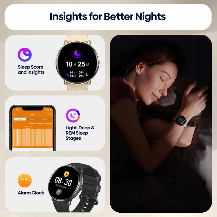 Zeblaze GTR 3 Pro 1.43 inch Screen Voice Calling Smart Watch, Support Heart Rate / Blood Pressure / Blood Oxygen(Silver)