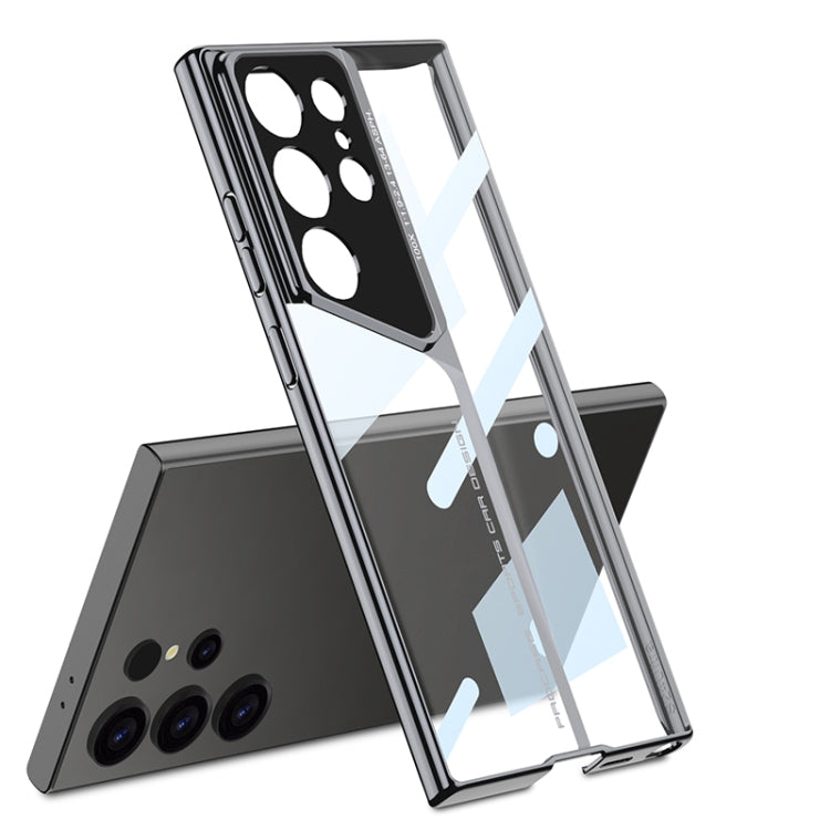 For Samsung Galaxy S24 Ultra 5G GKK Blade Phantom Electroplating Phone Case(Black)