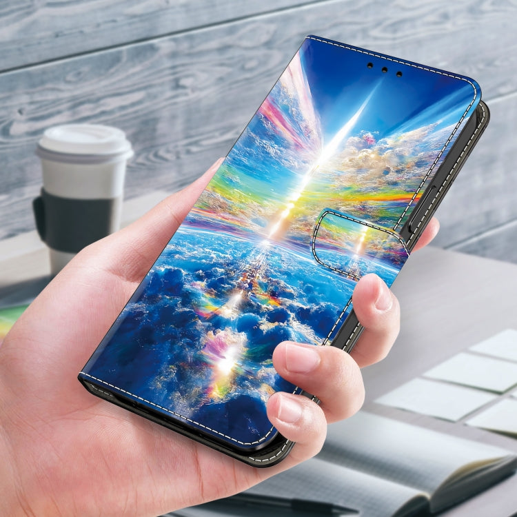 For Google Pixel 9 Pro Crystal Painted Leather Phone case(Colorful Sky) - Google Cases by PMC TechLife | Online Shopping South Africa | PMC TechLife | Buy Now Pay Later Mobicred