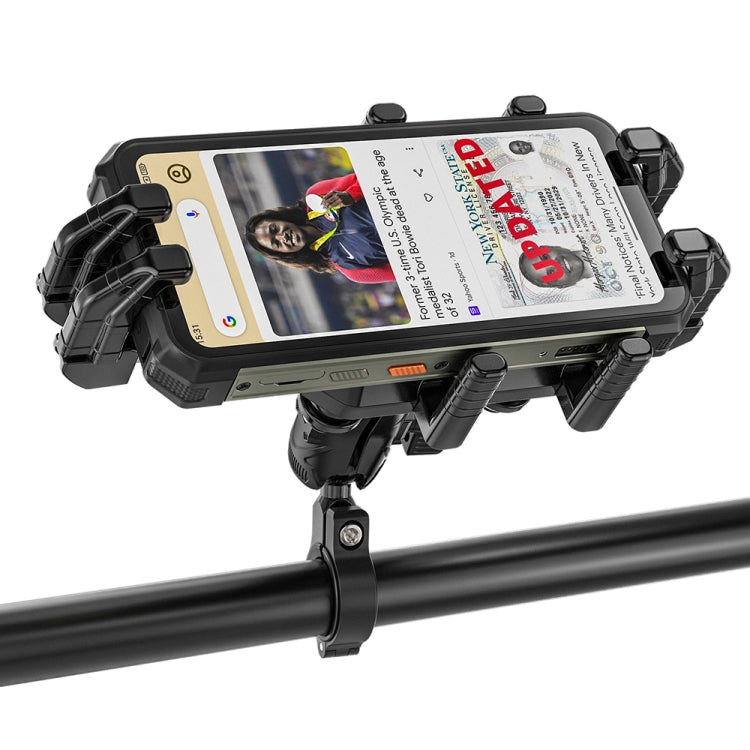 Ulefone Armor Mount Pro AM02 Universal Bicycle Handle Phone Holder(Black)