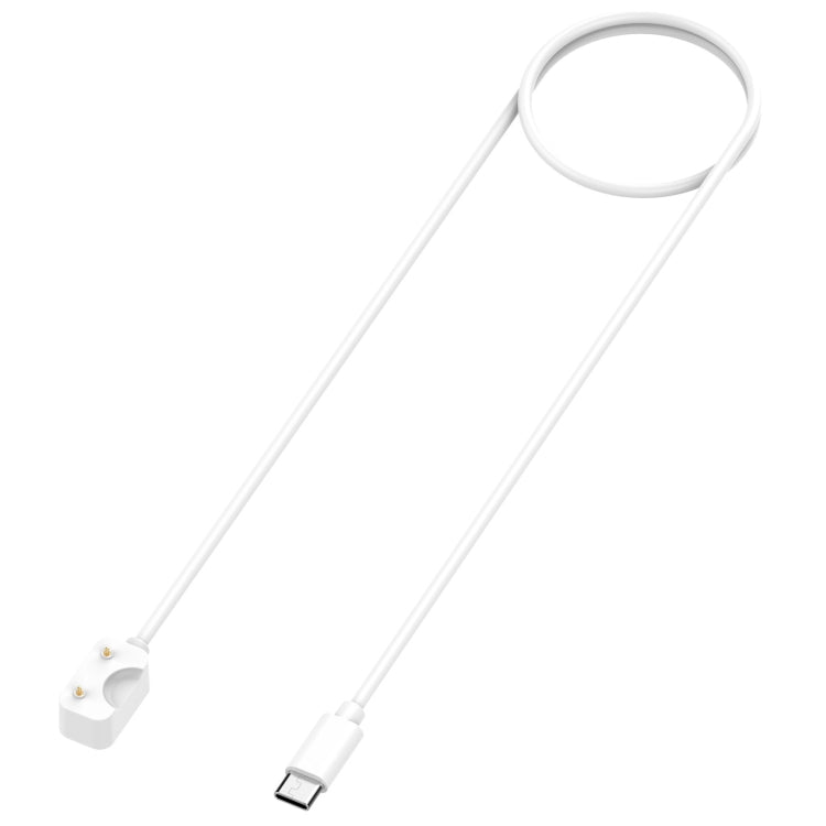 For Samsung Galaxy Fit 3 Official Style Smart Watch Charging Cable, Length: 1m, Port:USB-C / Type-C(White)