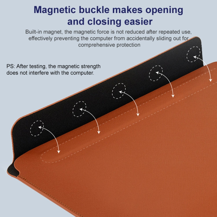 ZGA BG-02 Water-resistant Laptop Liner Bag, Size:16 inch(Black)