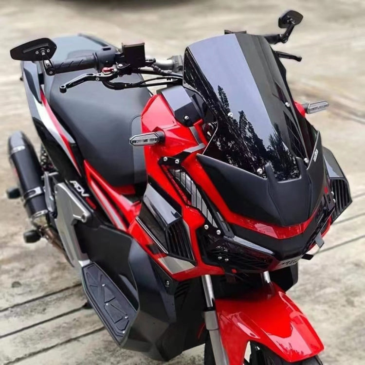 For Honda ADV160 2019-2023 Motorcycle Winglet Aerodynamic Wing Kit Spoiler(Black) - free shipping - PMC TechLife - Order now!