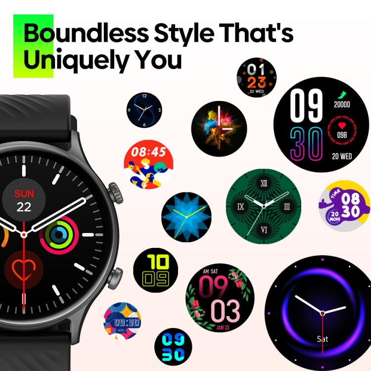 Zeblaze Btalk 2 Lite 1.39 inch Screen IP68 Smart Watch Supports Voice Calling / Health Monitoring(Black) - free shipping - PMC Jewellery - Order now!