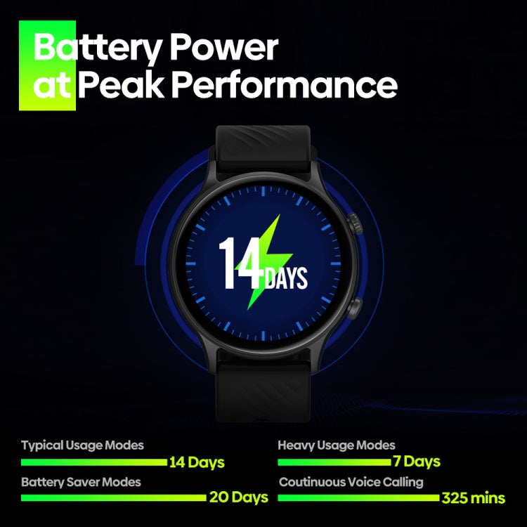 Zeblaze Btalk 2 Lite 1.39 inch Screen IP68 Smart Watch Supports Voice Calling / Health Monitoring(Blue) - free shipping - PMC Jewellery - Order now!