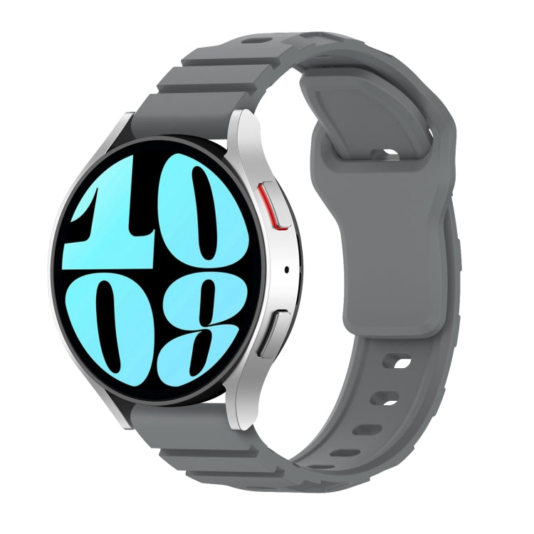 18mm Armor Silicone Watch Band(Space Grey)