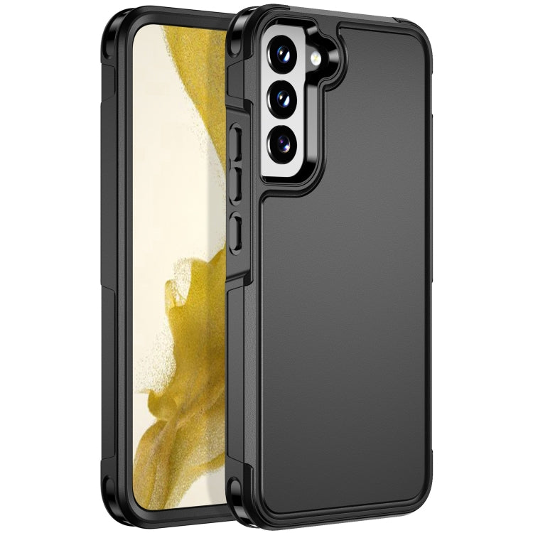 For Samsung Galaxy S22 5G RedPepper Armor PC Hybrid TPU Phone Case(Black) - Galaxy S22 5G Cases by RedPepper | Online Shopping South Africa | PMC Jewellery | Buy Now Pay Later Mobicred