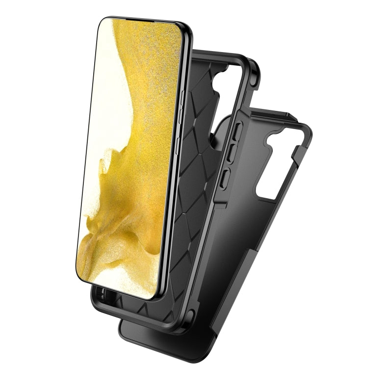 For Samsung Galaxy S22 5G RedPepper Armor PC Hybrid TPU Phone Case(Black) - Galaxy S22 5G Cases by RedPepper | Online Shopping South Africa | PMC Jewellery | Buy Now Pay Later Mobicred