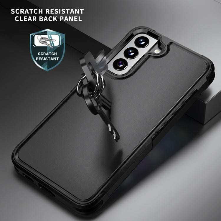 For Samsung Galaxy S22 5G RedPepper Armor PC Hybrid TPU Phone Case(Black) - Galaxy S22 5G Cases by RedPepper | Online Shopping South Africa | PMC Jewellery | Buy Now Pay Later Mobicred