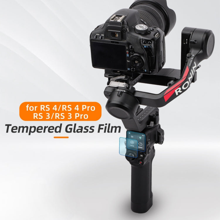 For DJI RS 4/RS 4 Pro/RS 3/RS 3 Pro Sunnylife 2pcs Screen Explosion proof Tempered Glass Film