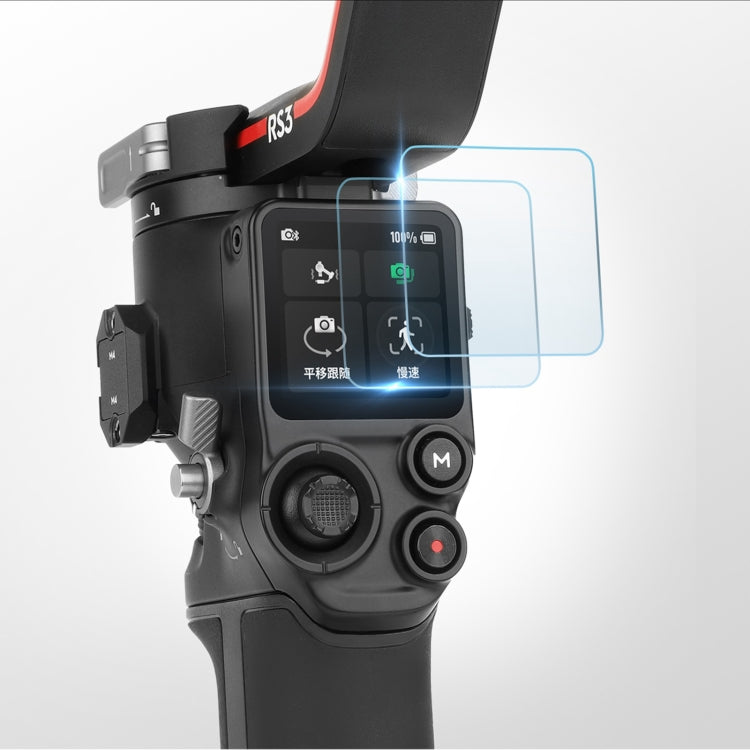 For DJI RS 4/RS 4 Pro/RS 3/RS 3 Pro Sunnylife 2pcs Screen Explosion proof Tempered Glass Film