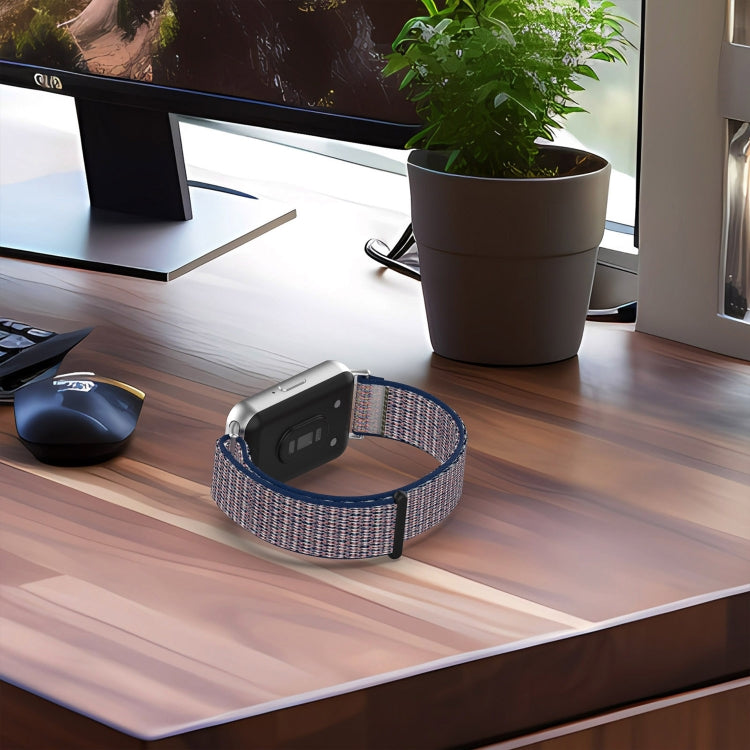 For Samsung Galaxy Fit 3 Nylon Loop Hook and Loop Fastener Watch Band(Official Black) - free shipping - PMC TechLife - Order now!