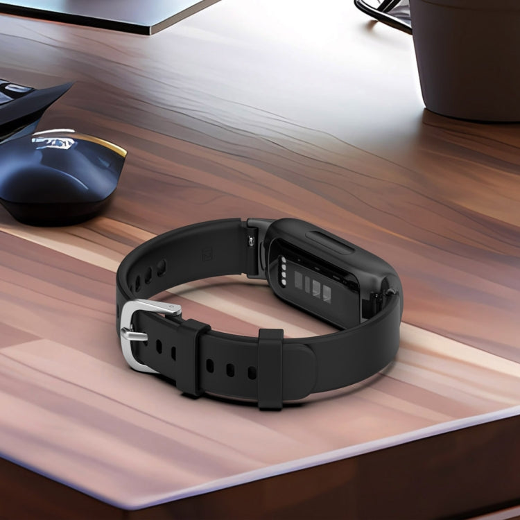 12mm Universal Solid Color Silver Buckle Silicone Watch Band(Midnight Blue) - 20mm Bands by PMC TechLife | Online Shopping South Africa | PMC TechLife