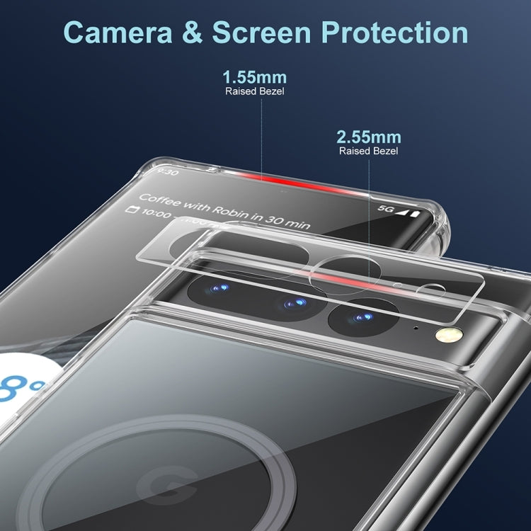 For Google Pixel 9 / 9 Pro Transparent Frosted MagSafe Phone Case - Google Cases by PMC TechLife | Online Shopping South Africa | PMC TechLife | Buy Now Pay Later Mobicred