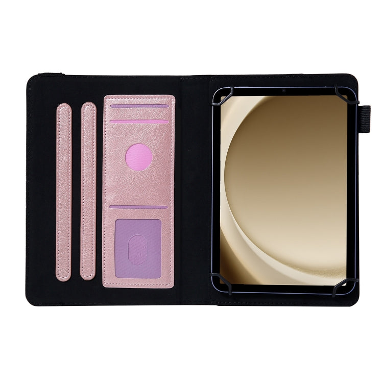 7 inch Extraordinary Series Leather Tablet Case(Rose Gold) - 7 inch by PMC Jewellery | Online Shopping South Africa | PMC Jewellery | Buy Now Pay Later Mobicred