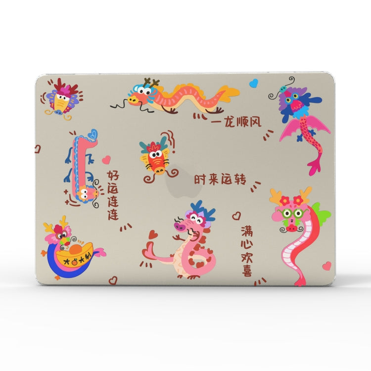 For MacBook Pro 13.3 Retina A1425 / A1502 UV Printed Pattern Laptop Frosted Protective Case(DDC-1683)