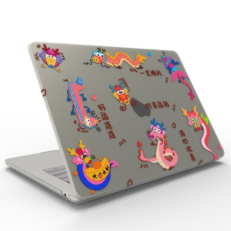For MacBook Pro 13.3 Retina A1425 / A1502 UV Printed Pattern Laptop Frosted Protective Case(DDC-1683)