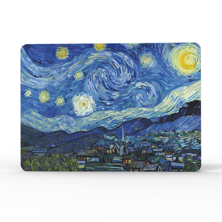 For MacBook Pro 13.3 A2338/A2251/A2289/A2159 UV Printed Pattern Laptop Frosted Protective Case(DDC-197)
