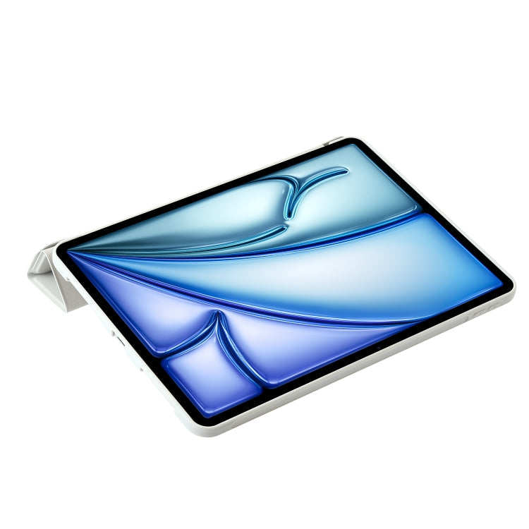 For iPad Air 13 2024 TPU Deformation Flip Leather Tablet Case with Holder(Grey) - iPad Air 13 2024 Cases by PMC TechLife | Online Shopping South Africa | PMC TechLife | Buy Now Pay Later Mobicred
