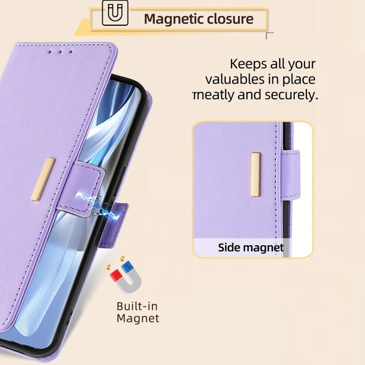 For Xiaomi Redmi K70 5G / K70 Pro 5G Crossbody Chain Leather Phone Case(Purple)