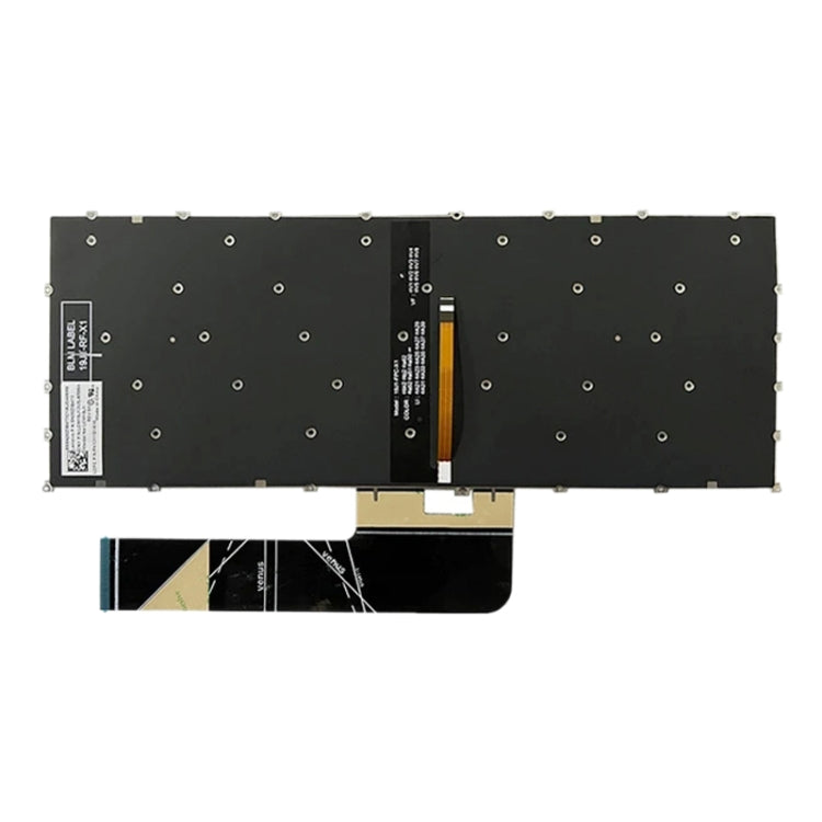 For Lenovo IdeaPad 5 / Yoga Slim 7 Pro US Version Laptop Backlight Keyboard, F10 Key with Lock Icon(Black)