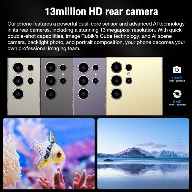 S24 Ultra / L26A, 3GB+64GB, 6.75 inch Screen, Android 8.1 MTK6753 Octa Core, Network: 4G, Dual SIM(Gold) - by PMC Jewellery | Online Shopping South Africa | PMC Jewellery | Buy Now Pay Later Mobicred