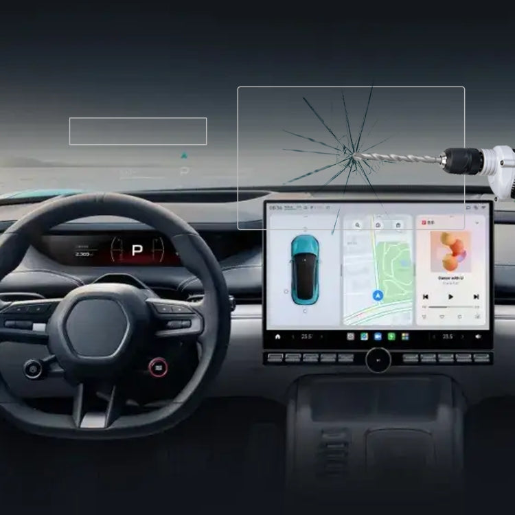 For XIAOMI SU7 Car Navigator Protective Film Tempered Glass Film