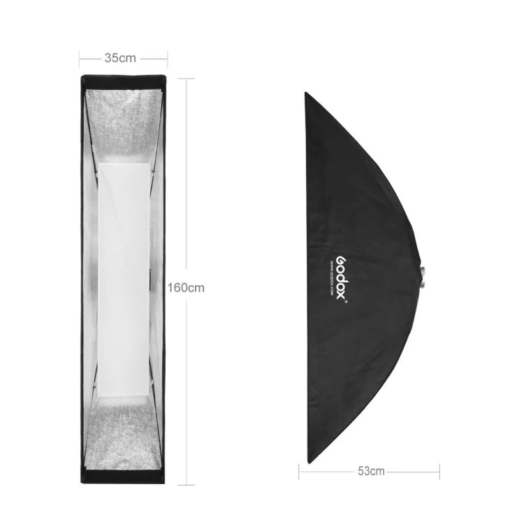 Godox SB-FW Series Bowens Mount Softbox Honeycomb Grid, Size:22 x 90cm - free shipping - PMC Jewellery - Order now!